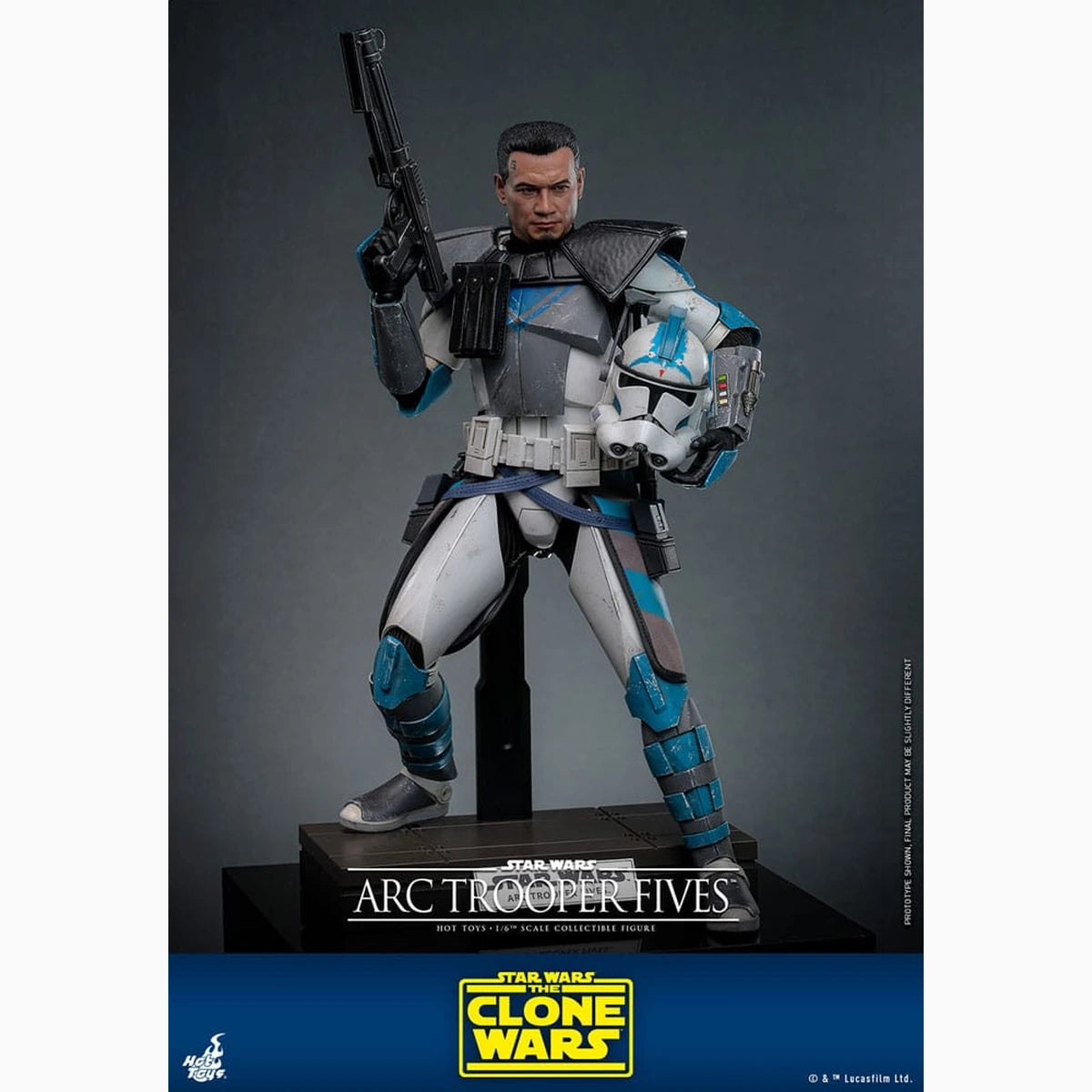 Star Wars: The Clone Wars figurine 1/6 Arc Trooper Fives 30 cm - Image 7
