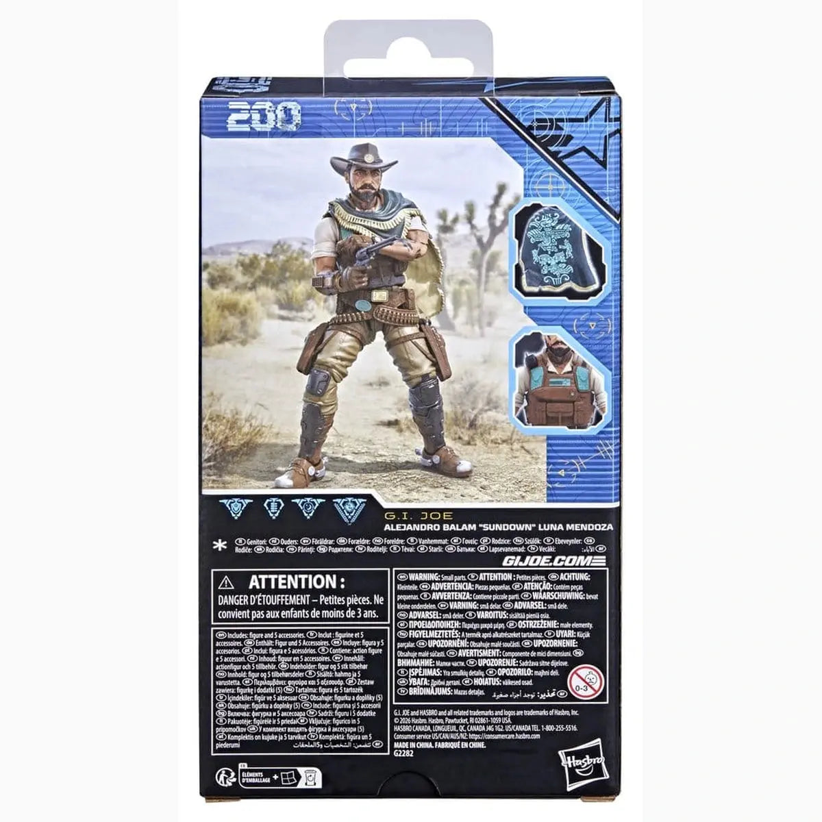 G.I. Joe Classified Series figurine #200 Alejandro Balam "Sundown" Luna Mendoza 15 cm - Image 4