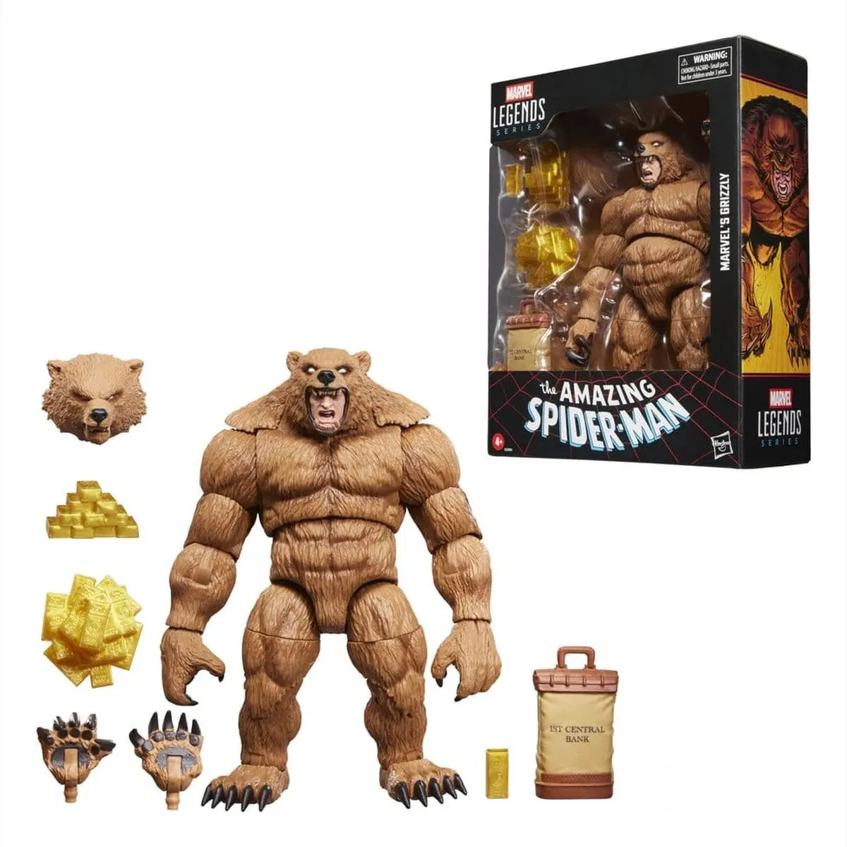 The Amazing Spider-Man Marvel Legends figurine Marvel's Grizzly 15 cm - Image 4