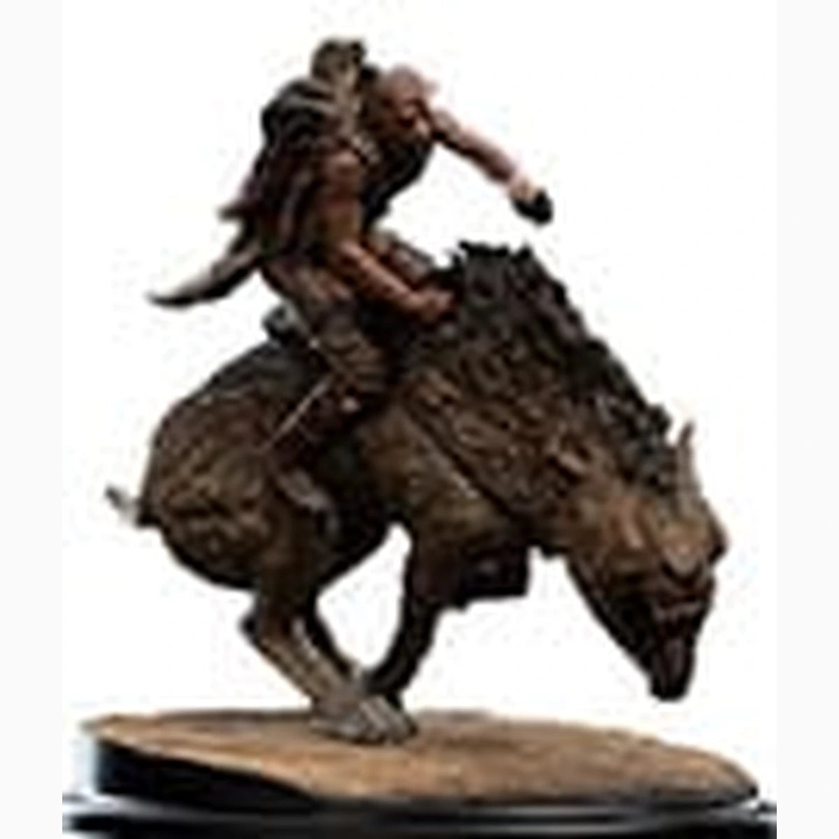 Le Seigneur des Anneaux statuette Sharkû on Warg 18 cm - Image 2