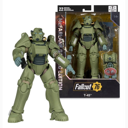 Fallout 76 Gaming Edition figurine T-45 Military Armor (Red Platinum Edition) 20 cm - Image 5