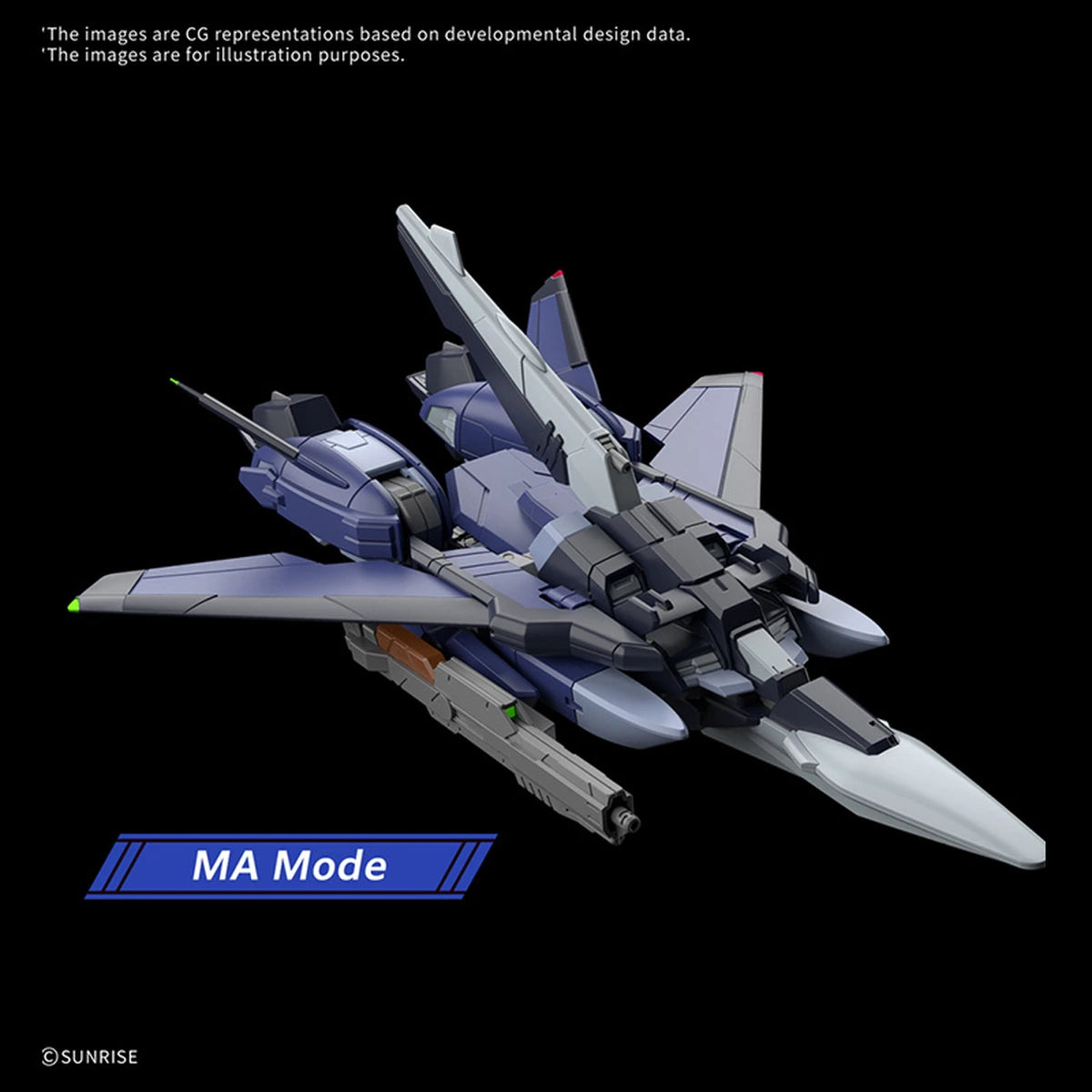 Gundam Gunpla HG 1/144 Murasame Kai Early Production Type - Image 2
