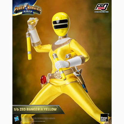 Power Rangers Zeo figurine FigZero 1/6 Ranger II Yellow 30 cm - Image 6