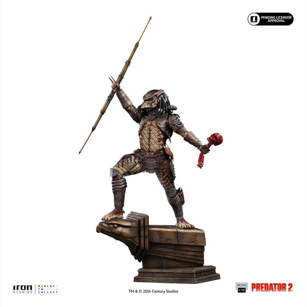 Predator 2 Predator City Hunter Art Scale statuette 1/10 Predator City Hunter 43 cm - Image 4