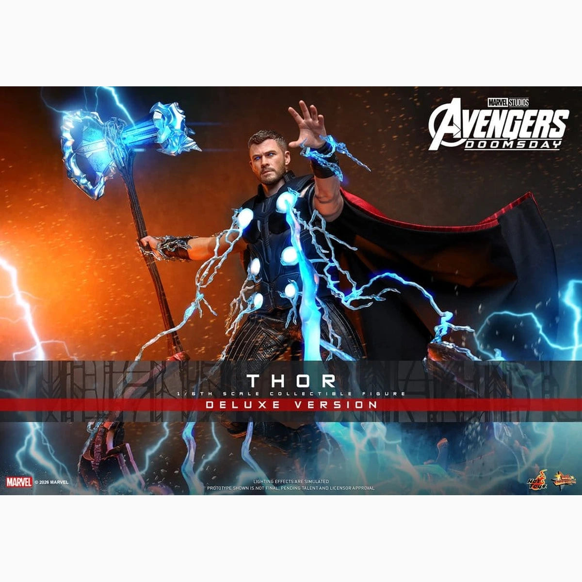 Avengers: Doomsday Movie Masterpiece figurine 1/6 Thor (Deluxe Version) 32 cm - Image 2