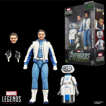 Avengers: Doomsday Marvel Legends pack 2 figurines Mister Fantastic & Marvel's H.E.R.B.I.E. 15 cm - Image 5