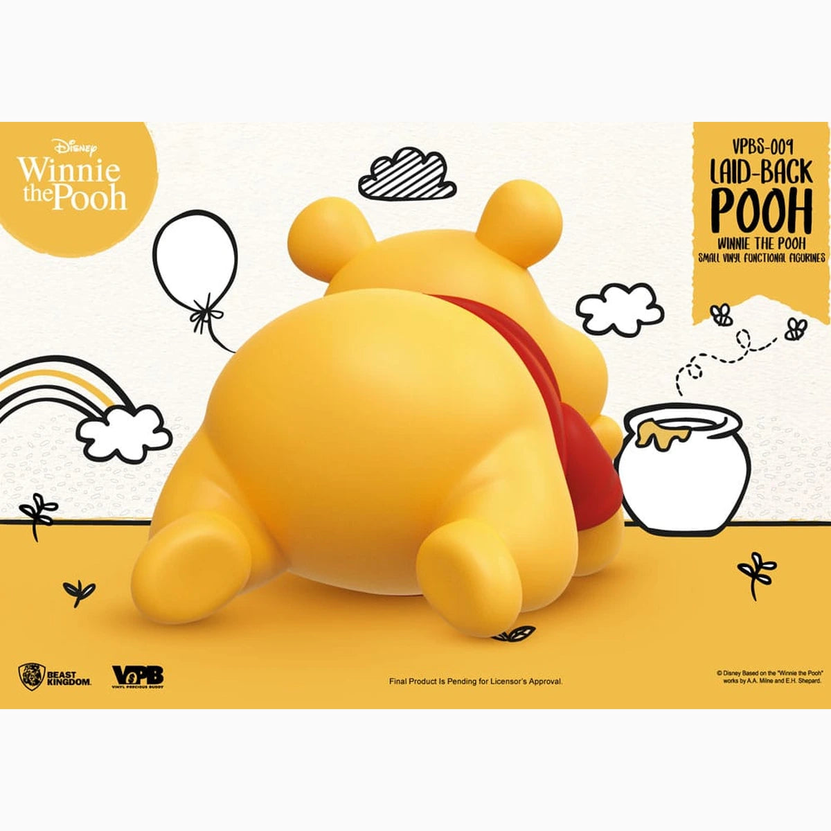Winnie The Pooh Small Vinyl Piggy Bank tirelire Décontracté Winnie 26 cm - Image 6
