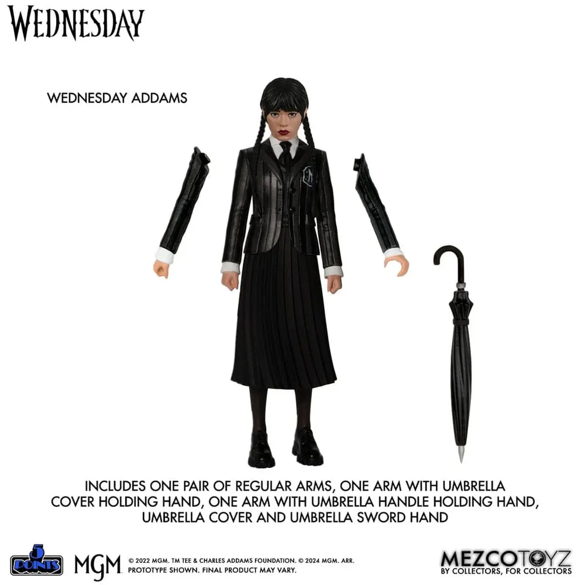 Wednesday figurines 5 Points Wednesday & Enid Boxed Set 10 cm - Image 6