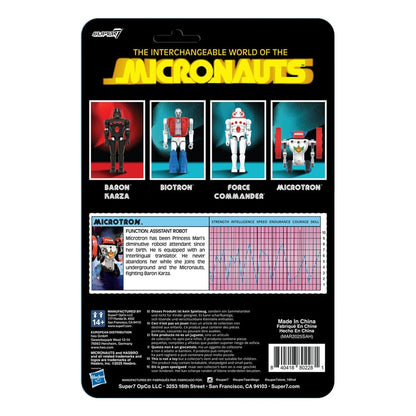 Micronauts figurine ReAction+ Microtron 9 cm - Image 4