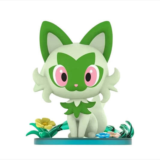 Pokemon Funism Prime Figure Poussacha Sprigatito 20cm - Image 1