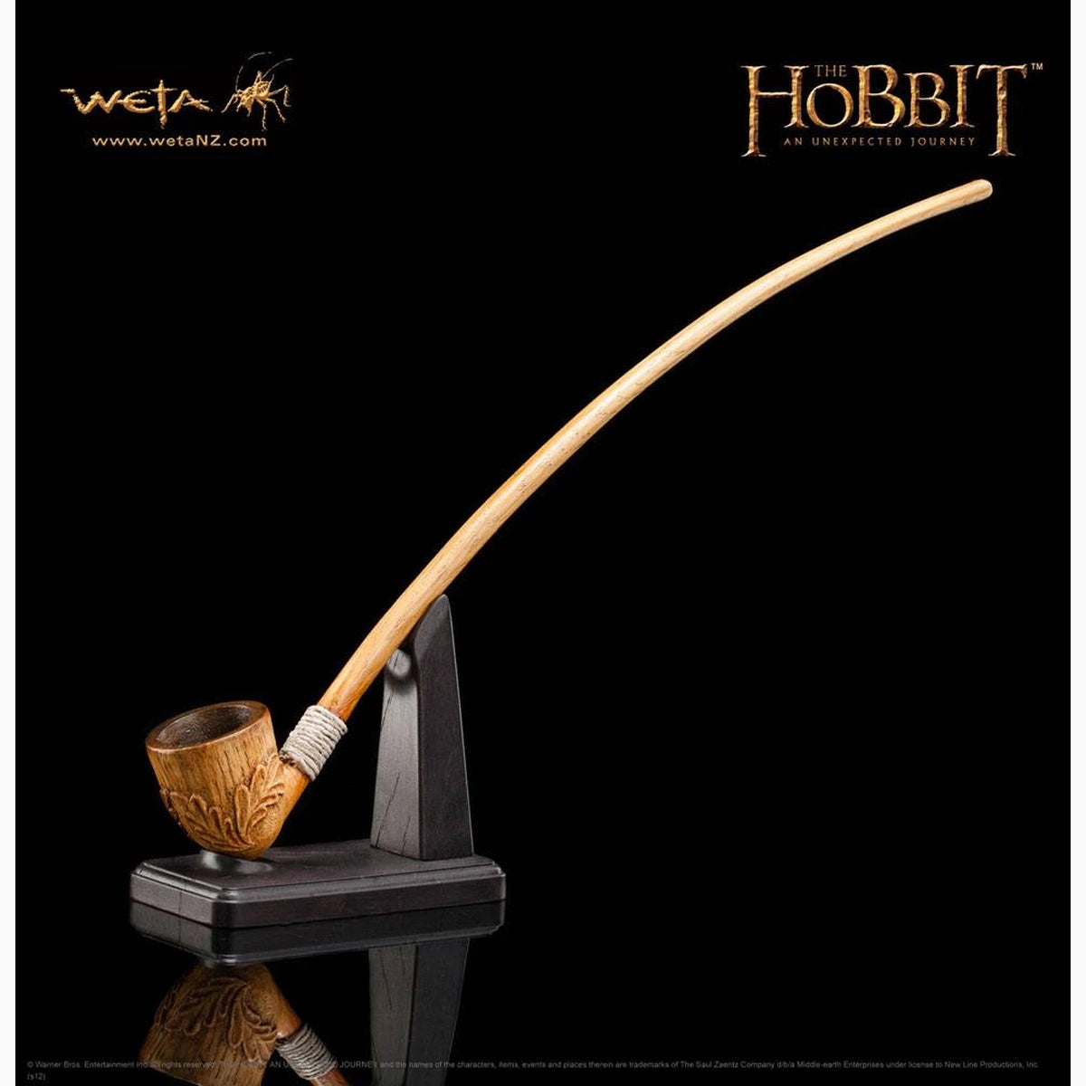 Le Hobbit Un voyage inattendu réplique 1/1 pipe de Bilbon Sacquet 35 cm - Image 1