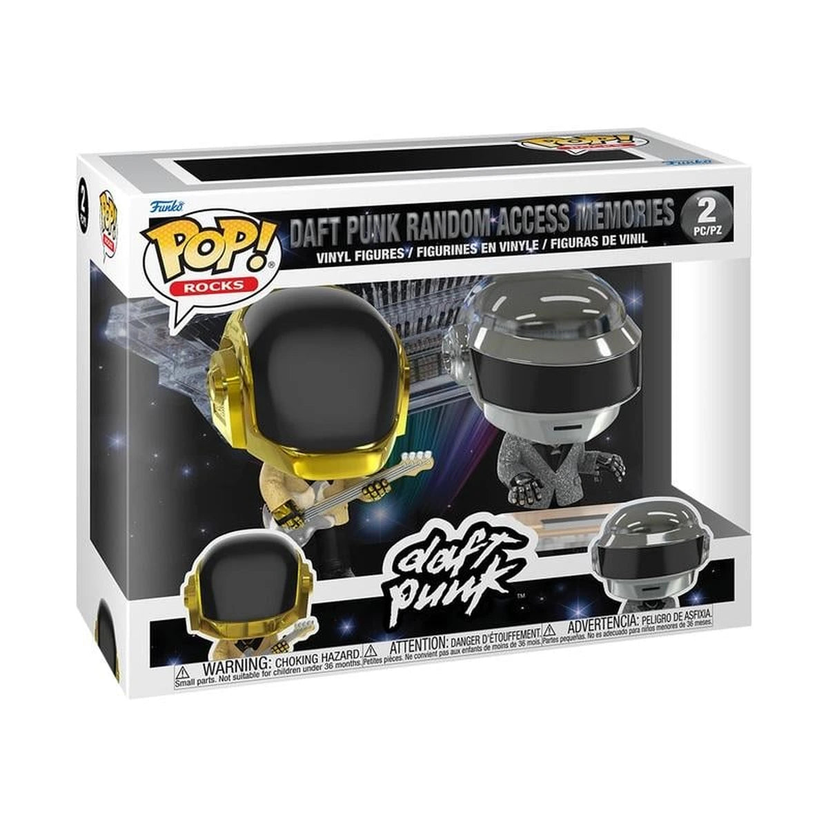 Daft Punk Pop 2-Pack S2 Random Access Memories Glitter - Image 1