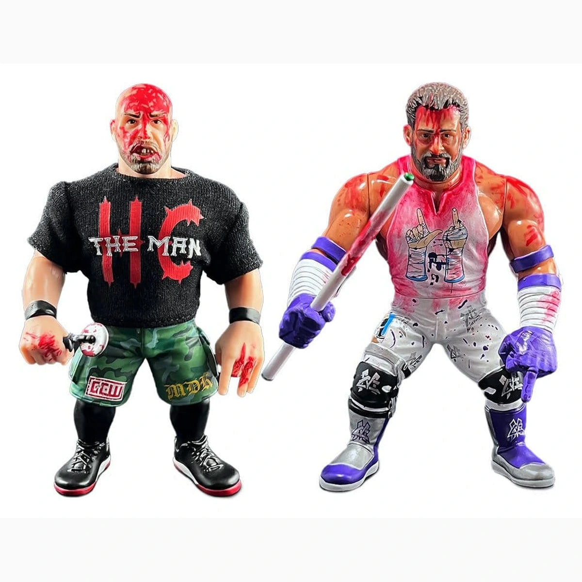 Zombie Sailor's Toys figurines pack de 2 Nick Gage vs. Matt Cardona 11 cm - Image 1