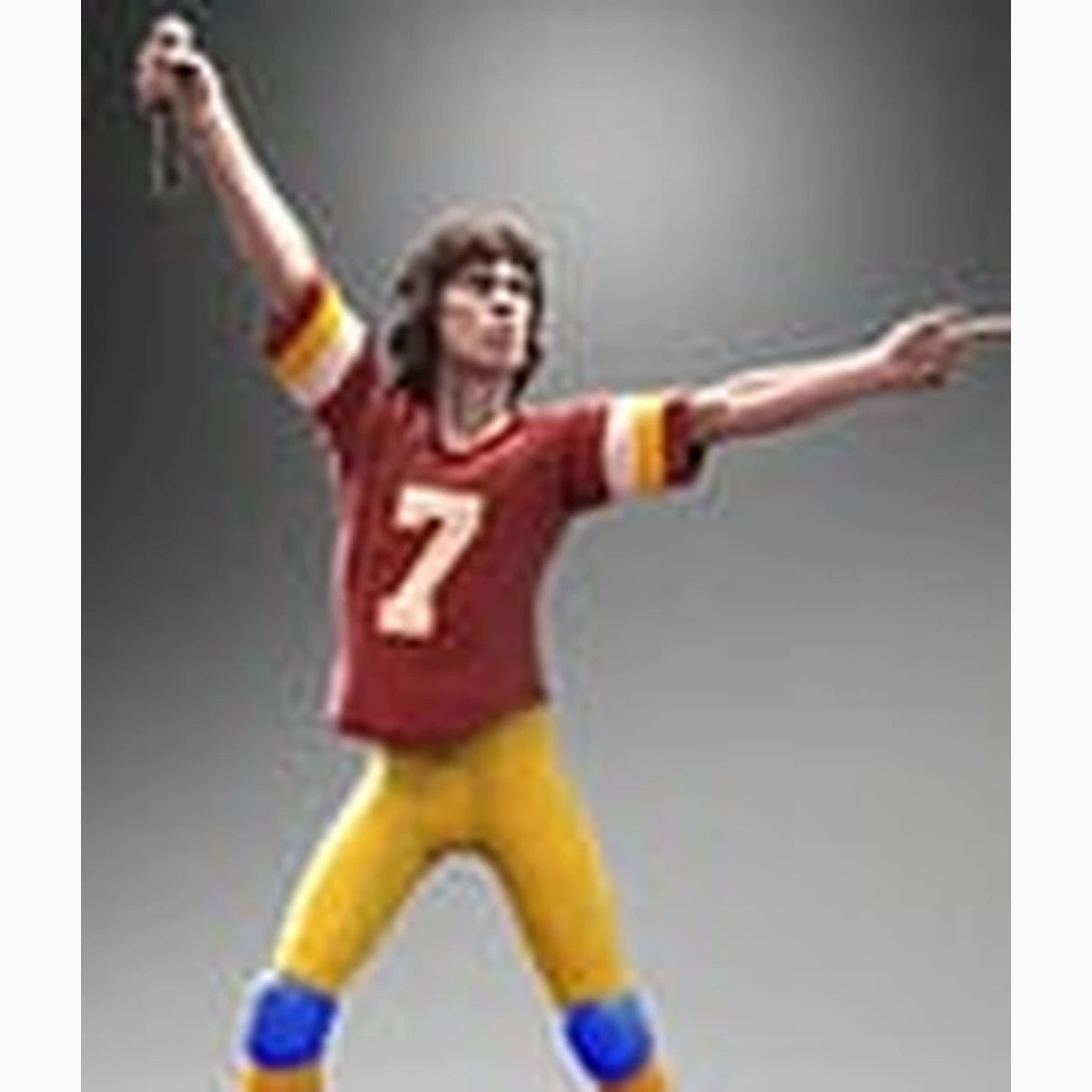 Rolling Stones statuette Rock Iconz Mick Jagger US Tour 1981 (Burgundy Jersey) 22 cm - Image 2