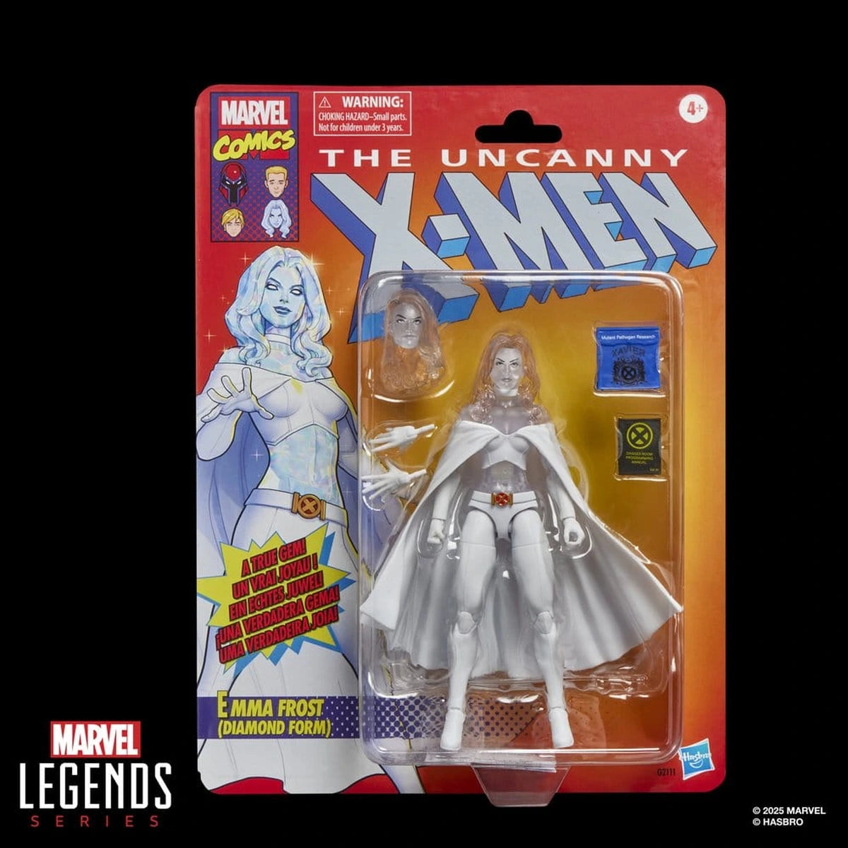 The Uncanny X-Men Marvel Legends figurine Emma Frost (Diamond Form) 15 cm - Image 5