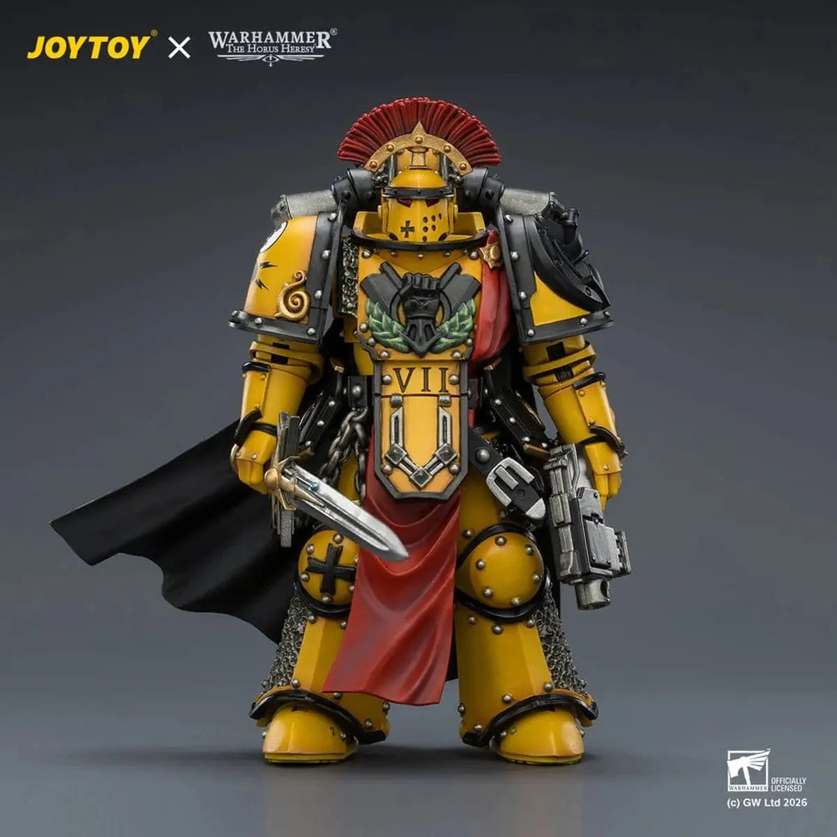 Warhammer figurine Imperial Fists Legion Praetor in Mk III Armour 13 cm - Image 3
