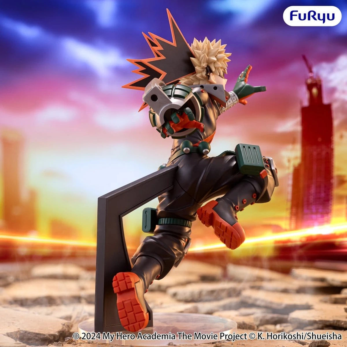 My Hero Academia: You're Next figurine PVC Muchute Katsuki Bakugo 25 cm - Image 3