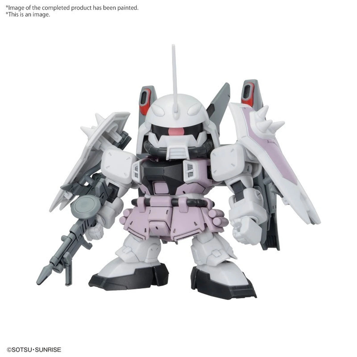Gundam Gunpla SD BB Senshi ZGMF Zaku Series Set 4pcs - Image 3