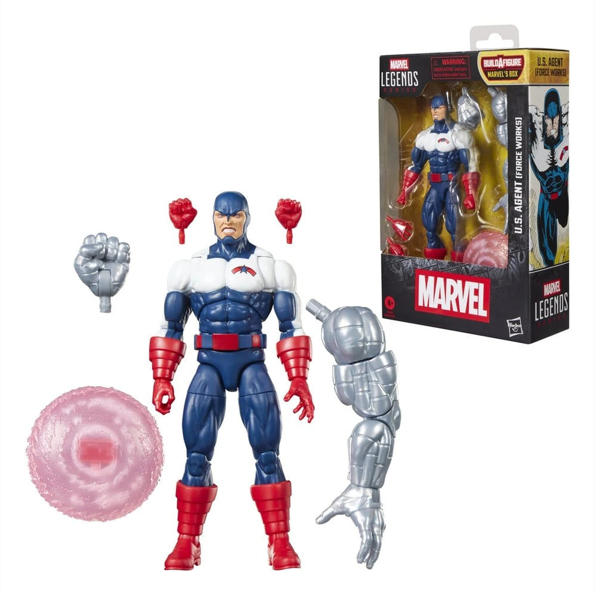 Marvel Legends figurine U.S. Agent (Force Works) (BAF: Marvel's Box) 15 cm - Image 3