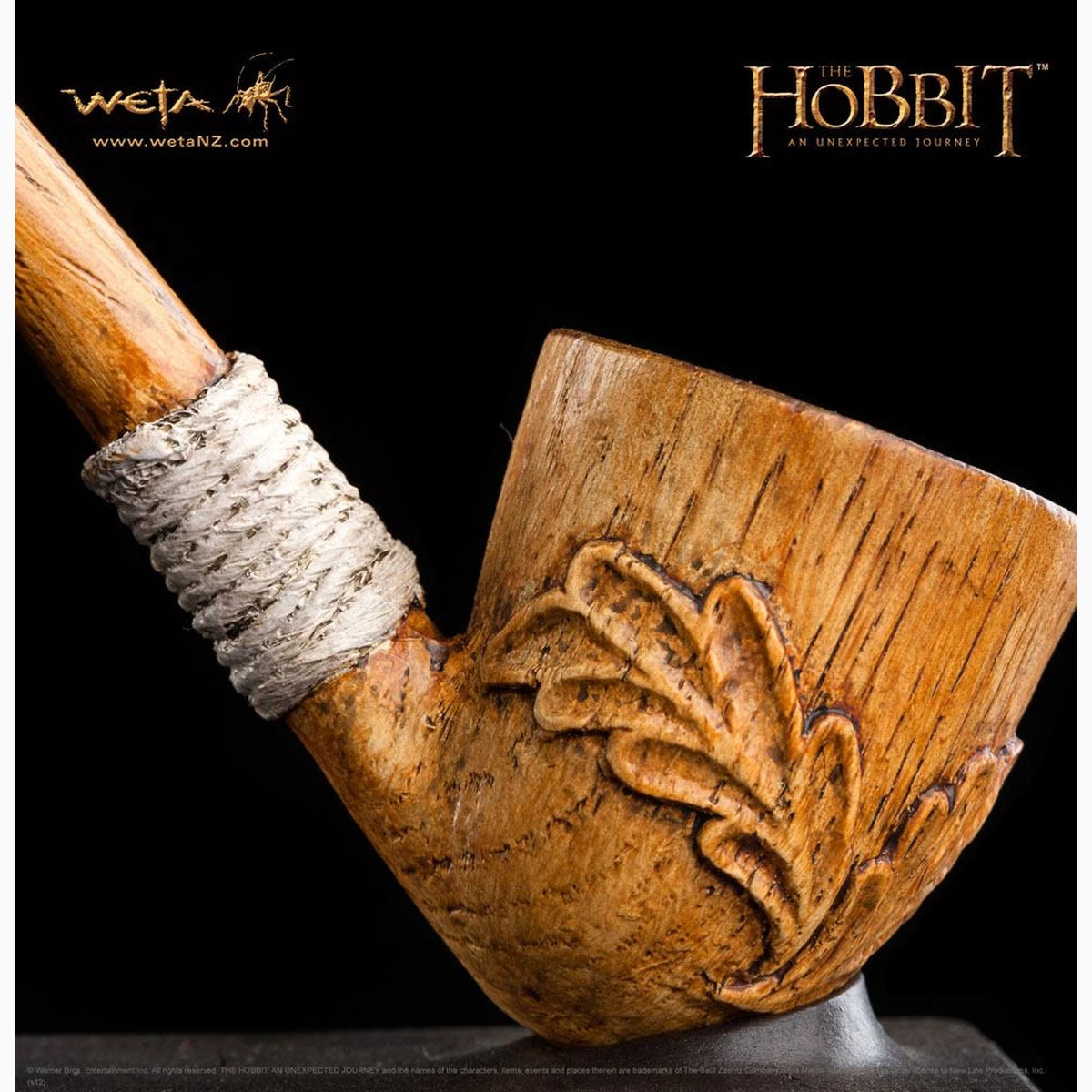 Le Hobbit Un voyage inattendu réplique 1/1 pipe de Bilbon Sacquet 35 cm - Image 4