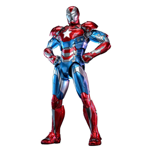 Marvel figurine Comic Masterpiece Diecast 1/6 Iron Patriot Hot Toys Exclusive 32 cm - Image 1