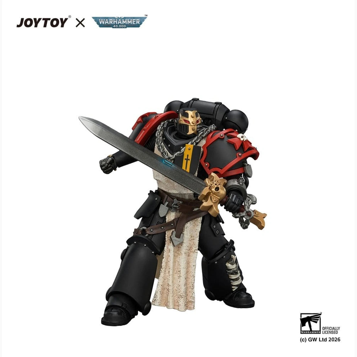 Warhammer figurine Black Templars Crusader Ancient 12 cm - Image 5