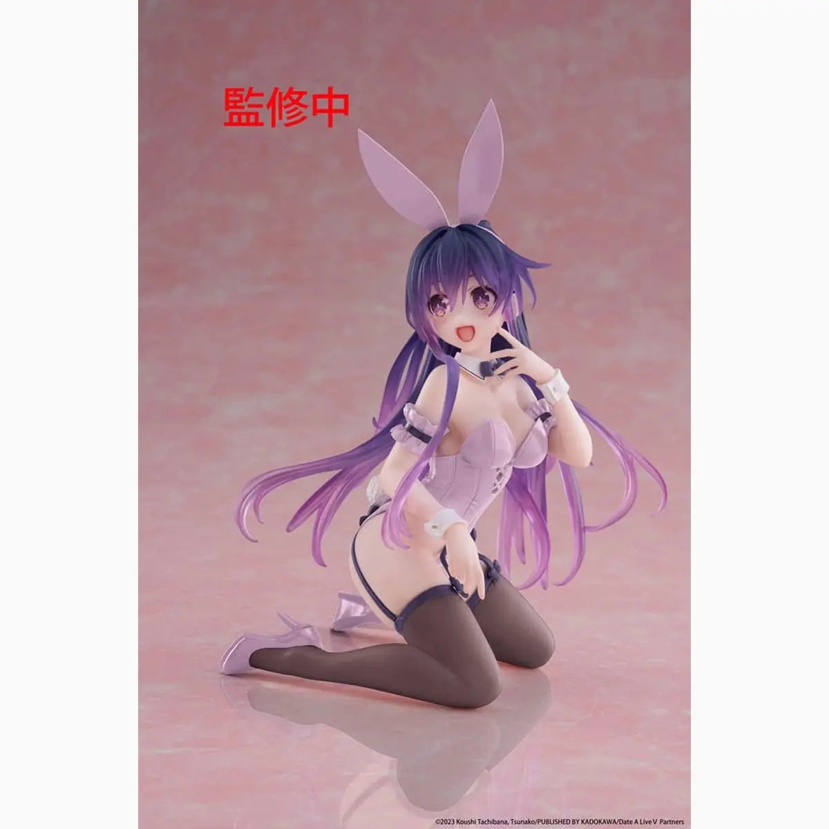 Date A Live statuette PVC Desktop Cute Figure Tohka Yatogami (Bunny Ver.) Renewal 13 cm - Image 1