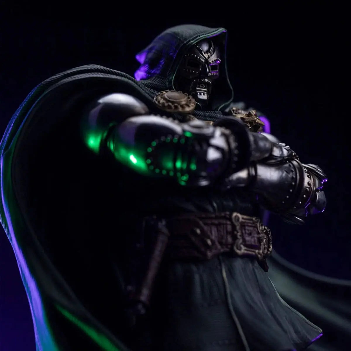 The Infinity Gauntlet Marvel Legends Diorama statuette 1/10  Art Scale Infinity Doctor Doom 30 cm - Image 5