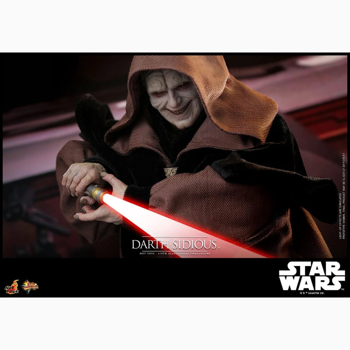 Star Wars figurine Movie Masterpiece 1/6 Darth Sidious 29 cm - Image 5