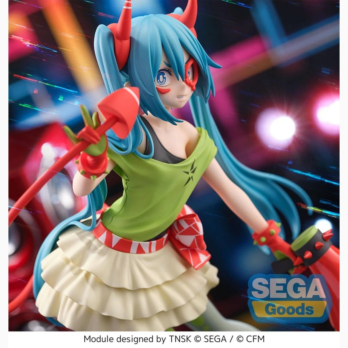 Hatsune Miku Project DIVA X FIGURIZMa figurine PVC Hatsune Miku DE:MONSTAR T.R. 22 cm - Image 7