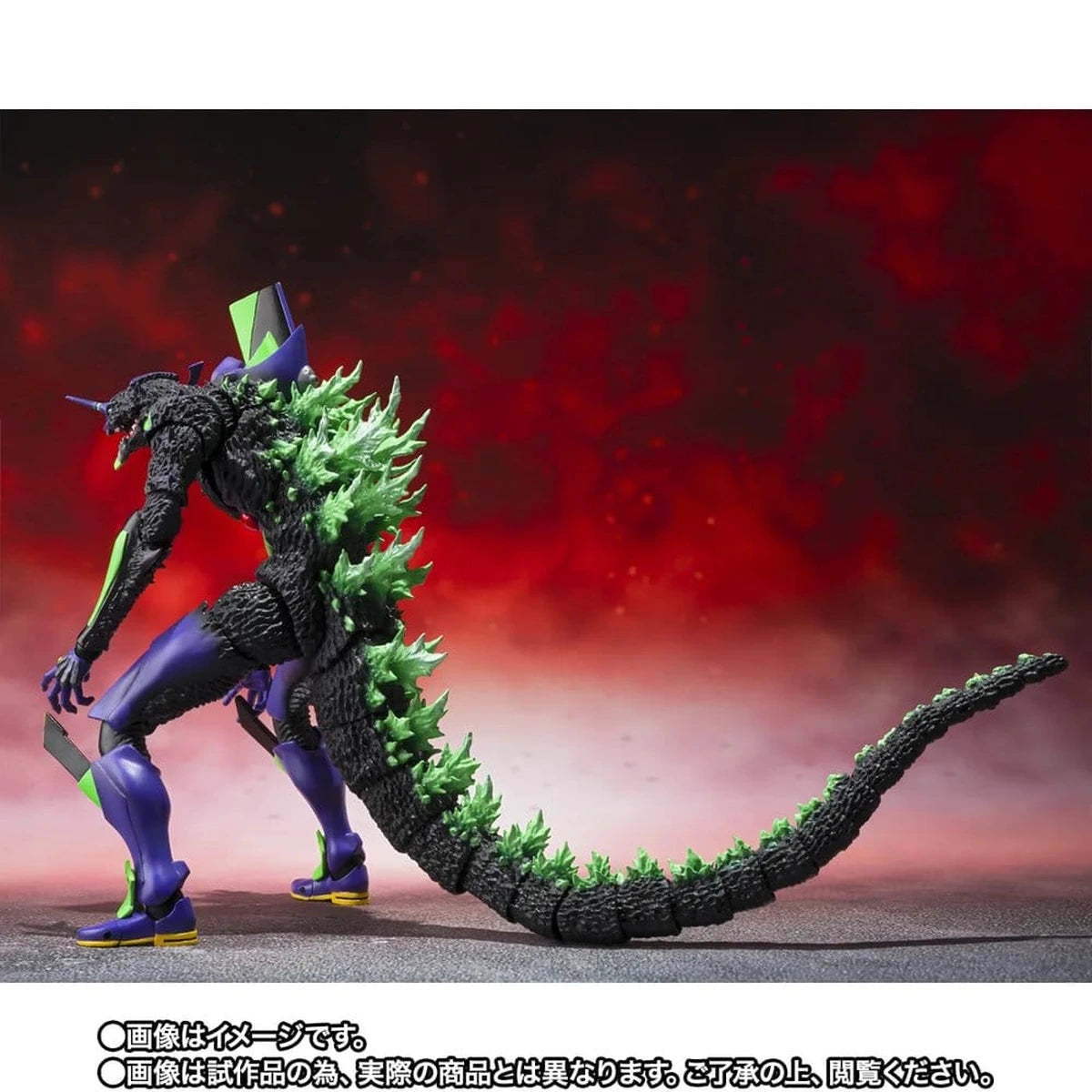 Evangelion figurine S.H.MonsterArts Test Type-01 "G" Awakening Form 15 cm - Image 3
