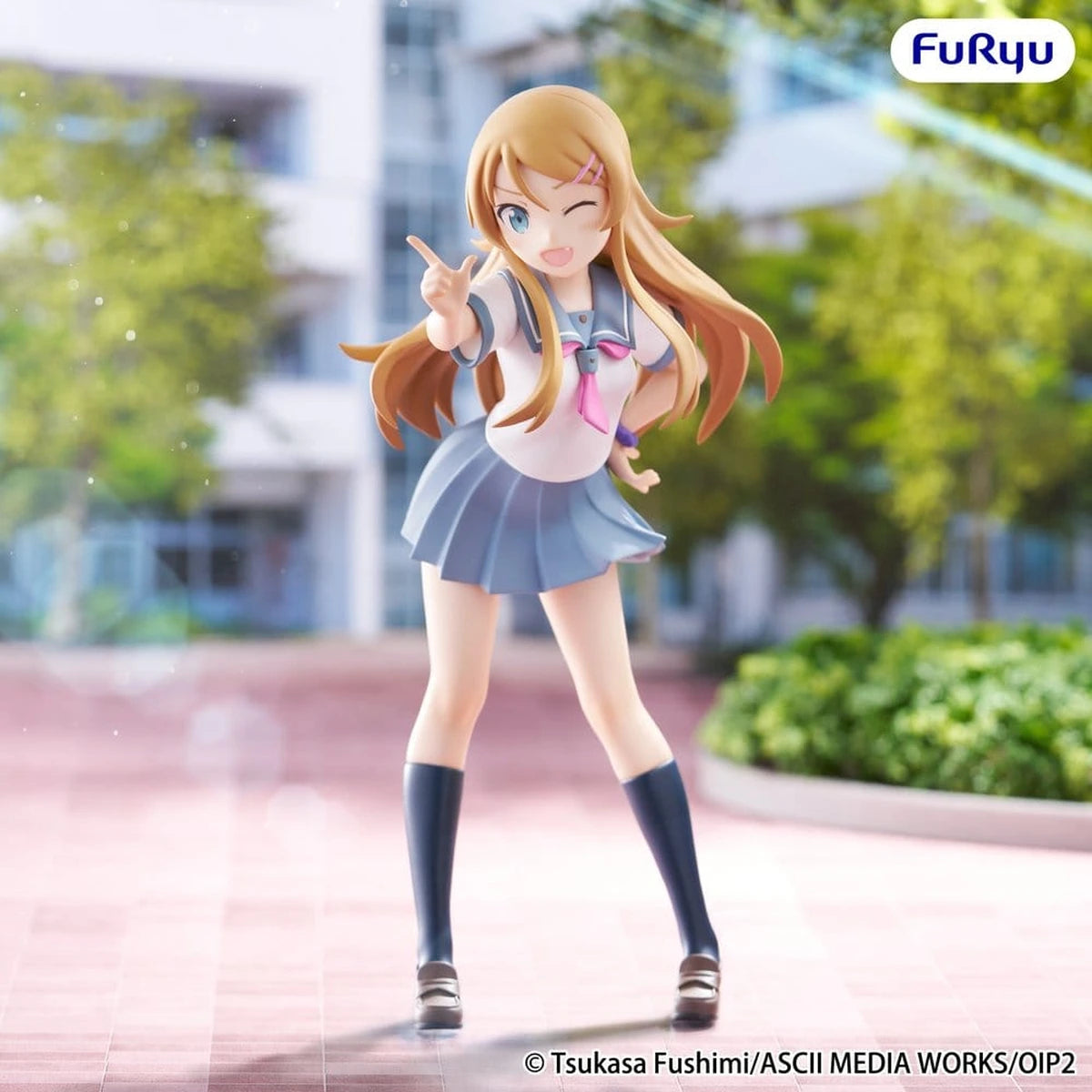 Oreimo 2 figurine PVC Muchute Kirino Kousaka 19 cm - Image 1