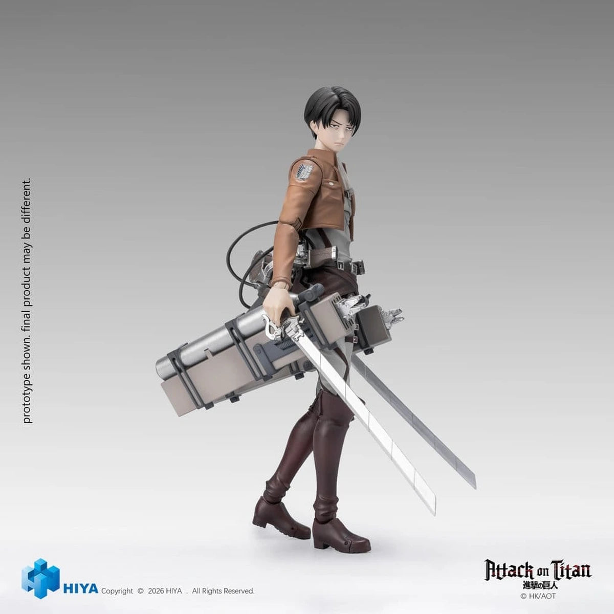 Attack on Titan Exquisite Basic Series figurine 1/12 Levi Ackerman 15 cm - Image 4