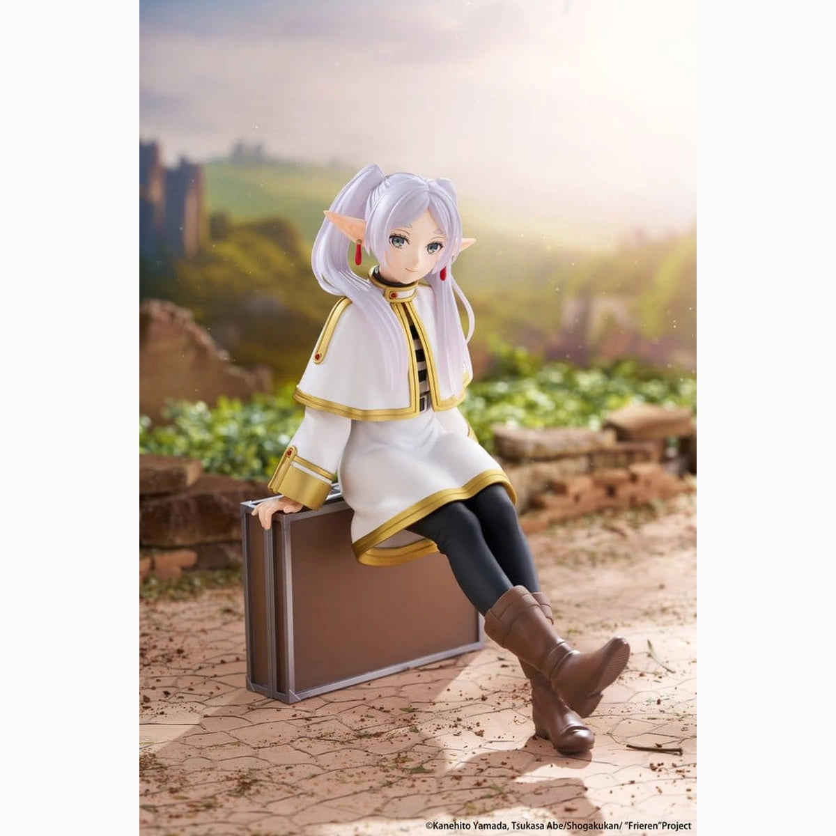 Frieren: Beyond Journey's End figurine PVC Desktop Cute Frieren (Trunk Case Ver.) Reissue 13 cm - Image 3