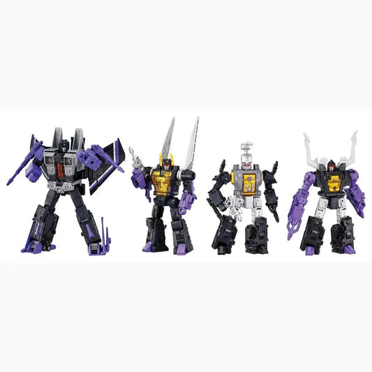 Transformers Dramatic Capture Series pack 4 figurines Decepticons Part 2 - Image 1