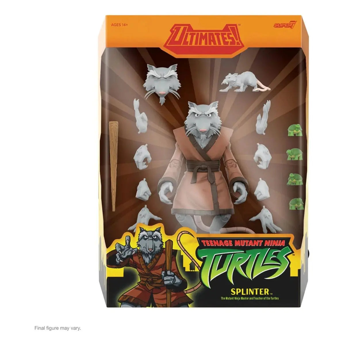 Teenage Mutant Ninja Turtles figurine Ultimates Wave 13 Splinter 18 cm - Image 5