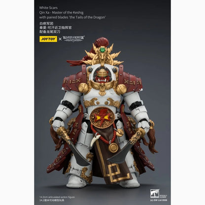 Warhammer The Horus Heresy figurine White Scars Qin Xa - Master of the Keshig 14 cm - Image 3