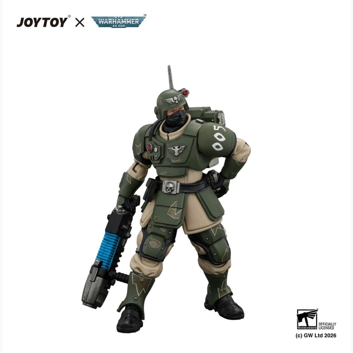 Warhammer figurine Astra Militarum Kasrkin 4 with Plasma Gun - Image 5