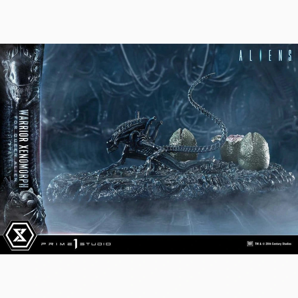 Aliens (Film) Ultimate Diorama Masterline Statue Warrior Xenomorph for Queen Alien 23 cm - Image 4