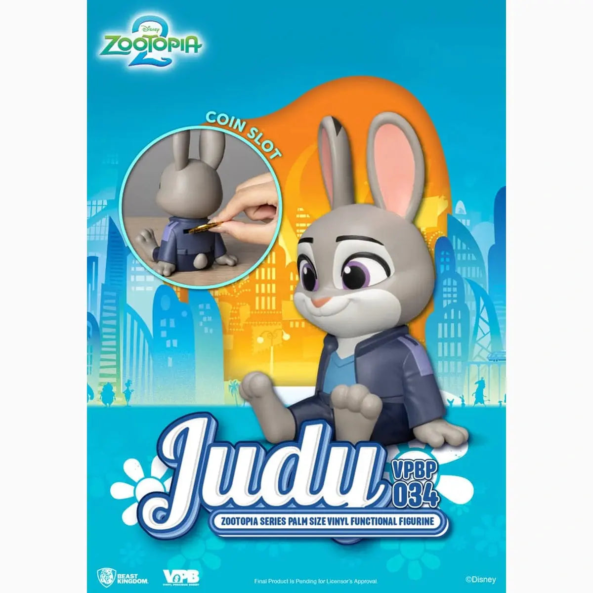 Zootopie Piggy Bank tirelire Judy 15 cm - Image 6