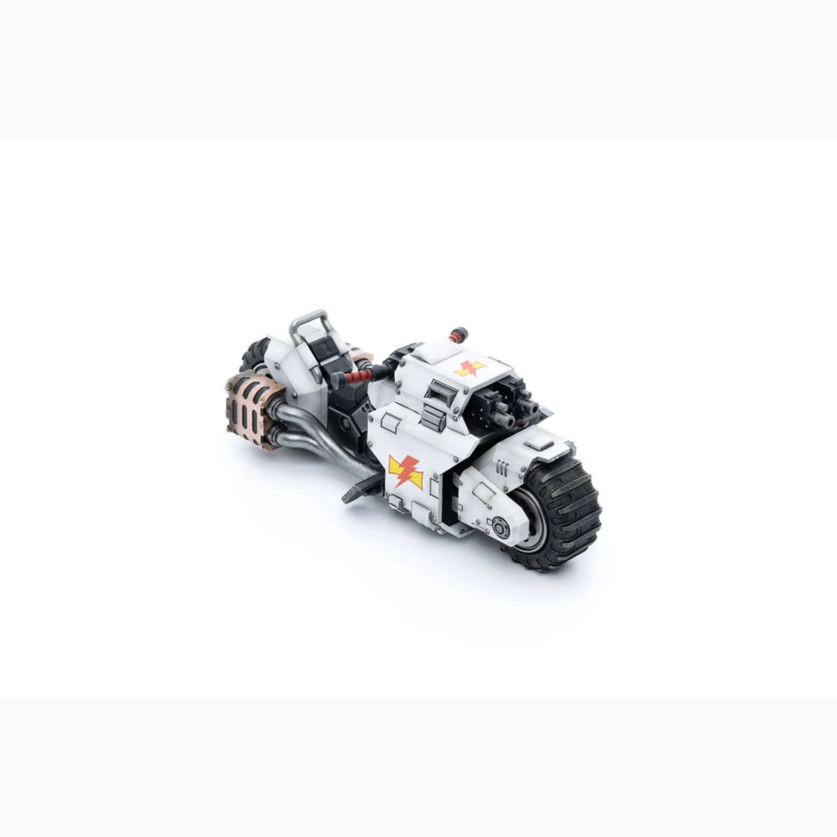 Warhammer 40k véhicule 1/18 White Scars Raider-pattern Combat Bike 22 cm - Image 5