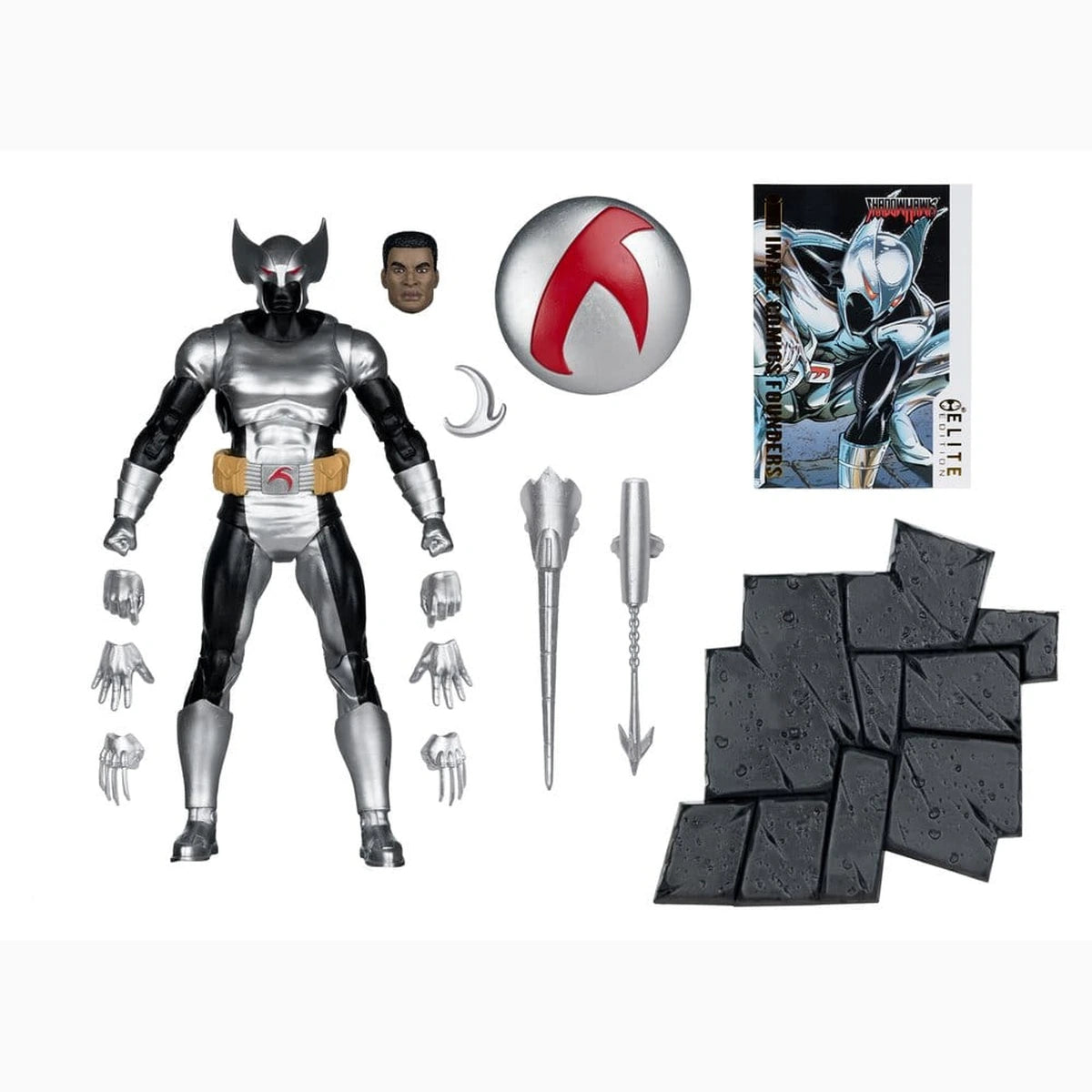 Image Comics Founders Series McFarlane Elite Edition figurine Shadowhawk 18 cm - Image 5
