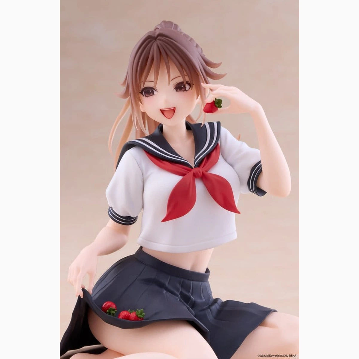 Strawberry 100% figurine PVC Desktop Cute Satsuki Kitaoji (School uniform Ver.) 18 cm - Image 5