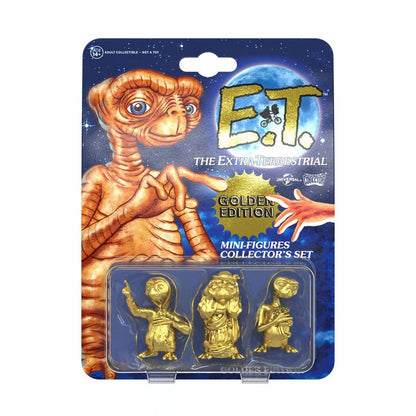 E.T. l´extra-terrestre pack 3 mini figurines Collector's Set Golden Edition 5 cm - Image 3