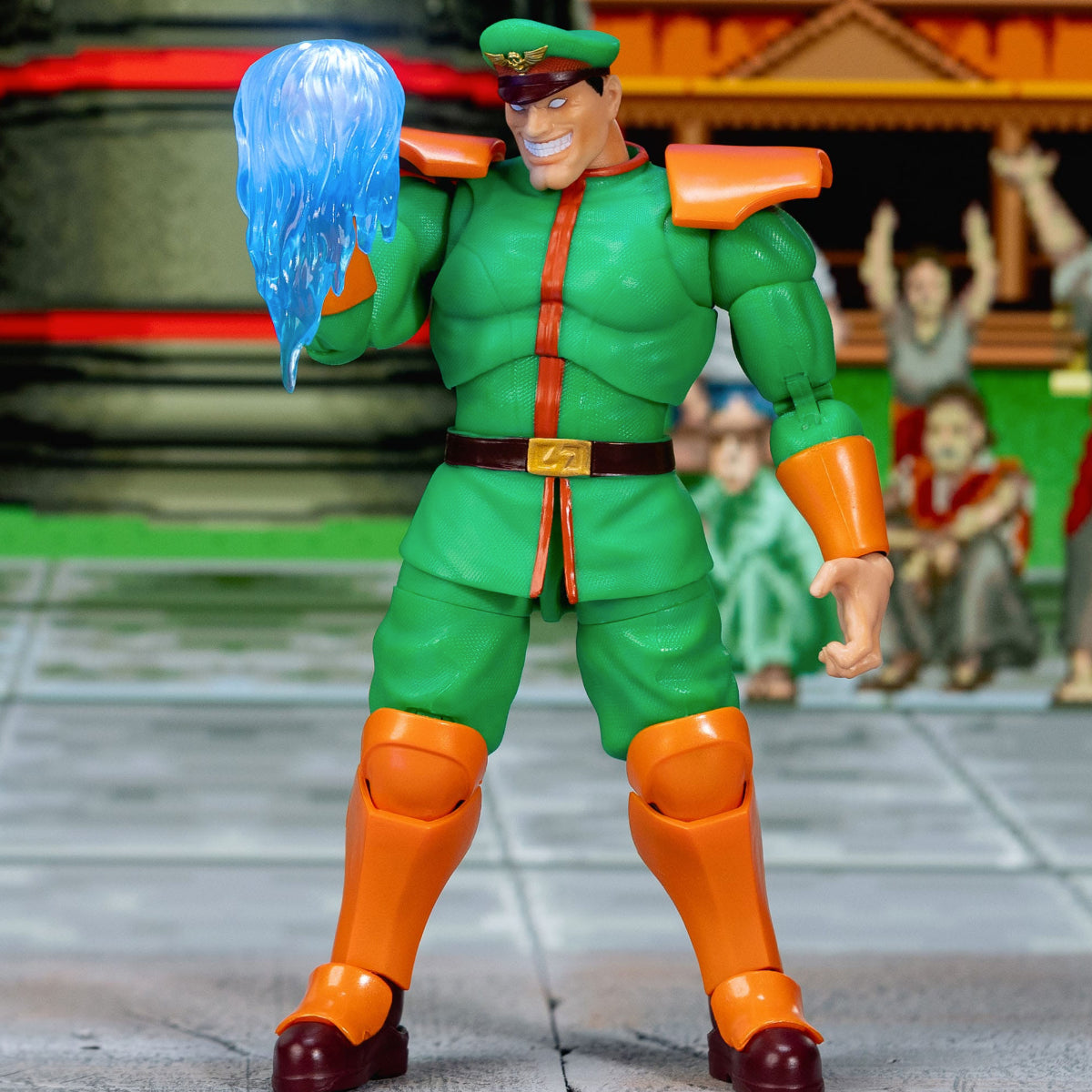 Ultra Street Fighter II: The Final Challengers M. Bison Deluxe figurine 1/12 15 cm Jada Toys