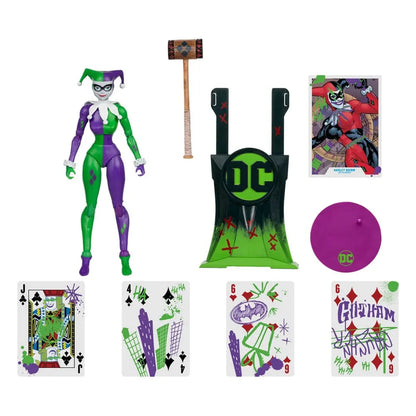 DC Multiverse figurine Harley Quinn (DC Classic) Jokerized (Gold Label) 18 cm - Image 4