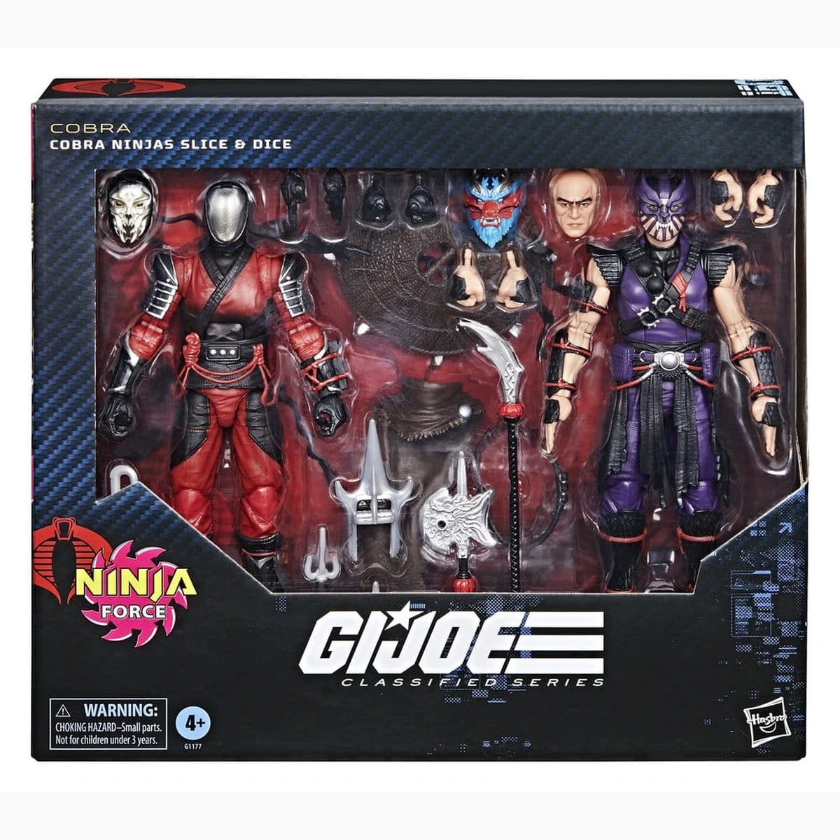 G.I. Joe Classified Series pack de 2 figurines #160 Cobra Ninjas Slice & Dice 15 cm - Image 5