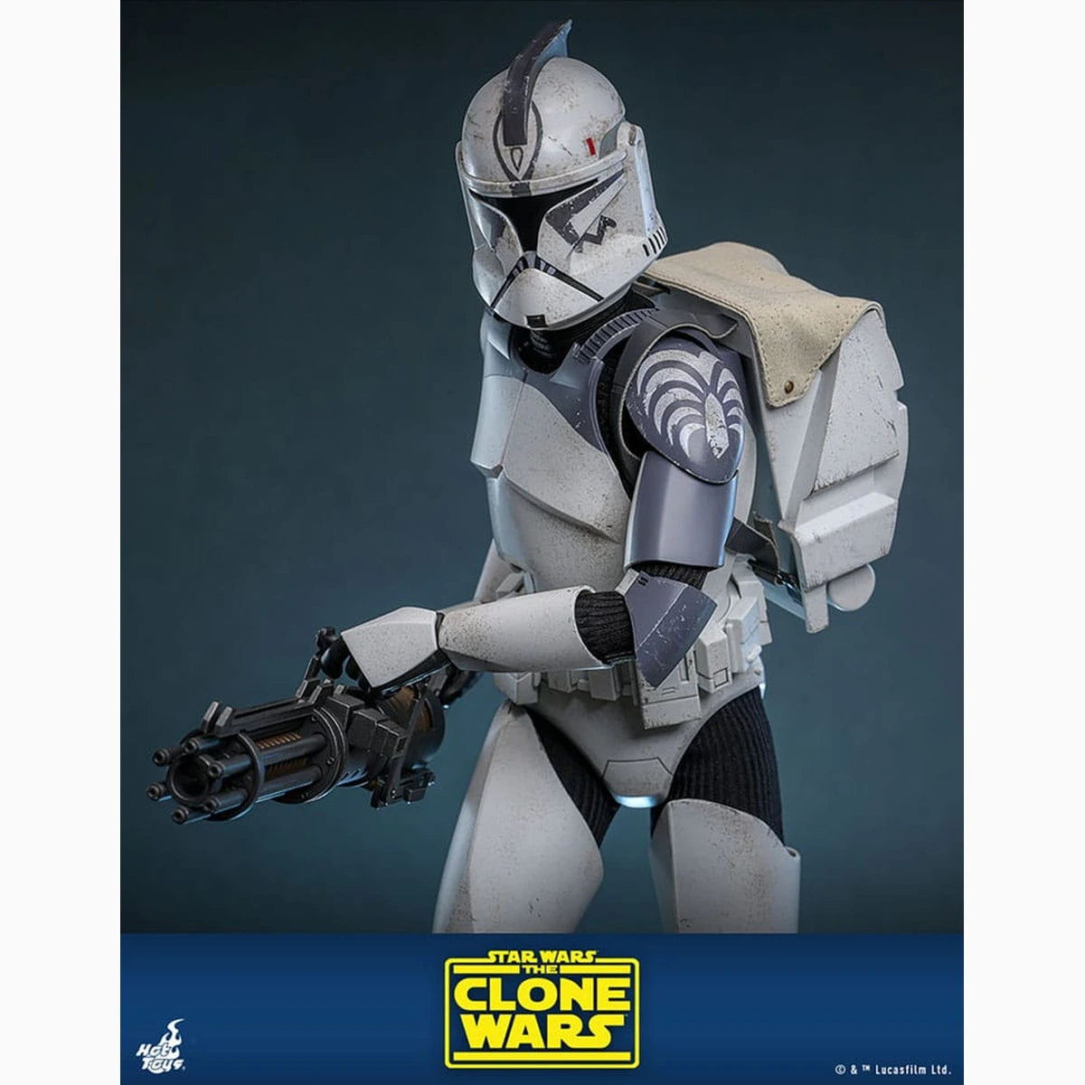 Star Wars The Clone Wars figurine 1/6 104th Battalion Wolfpack Clone Trooper Deluxe Version 30 cm - Image 4