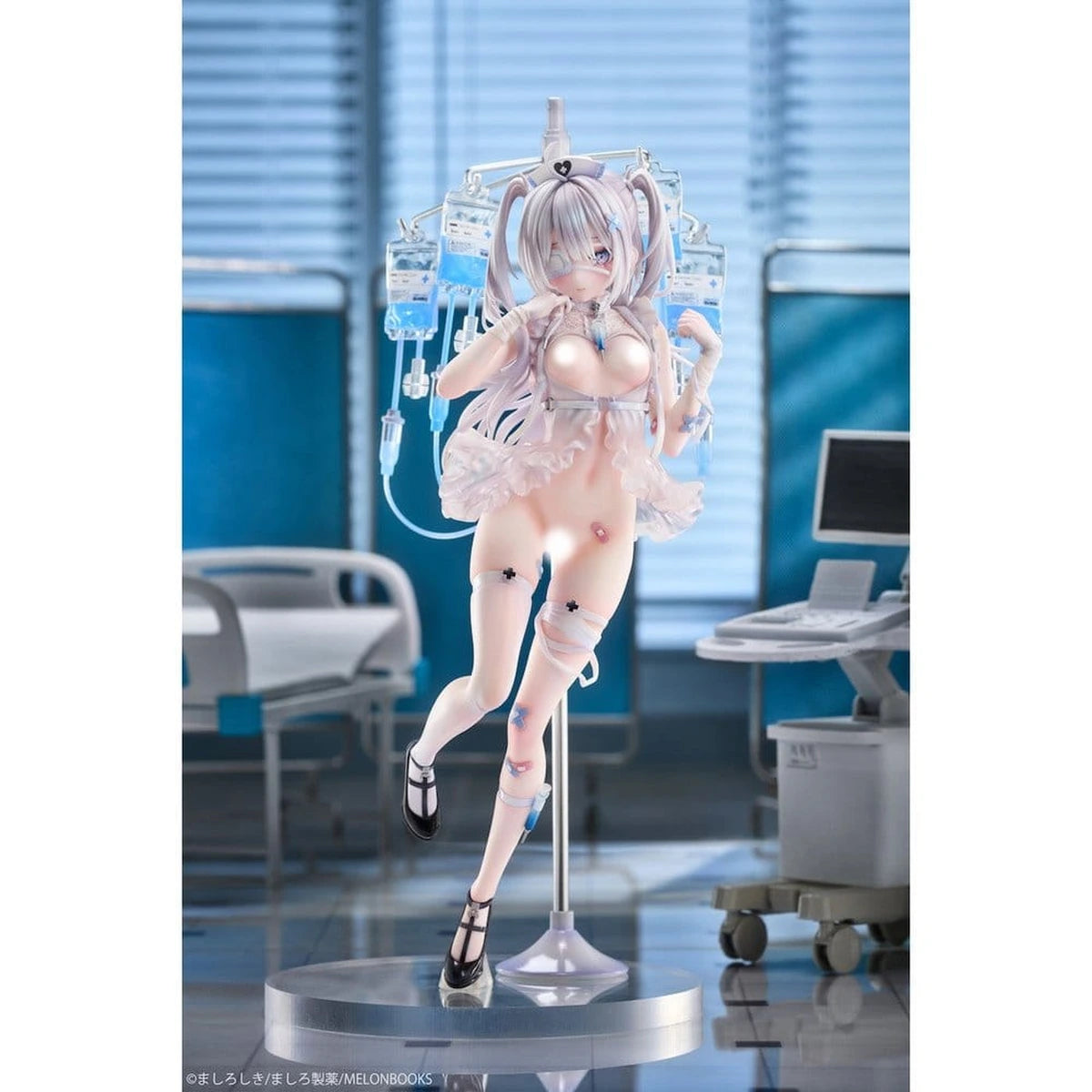 Original Character figurine PVC 1/6 Mikuro Siino Nurse Ver. Deluxe Edition Illustrated by Mashiro Shiki 29 cm - Image 3