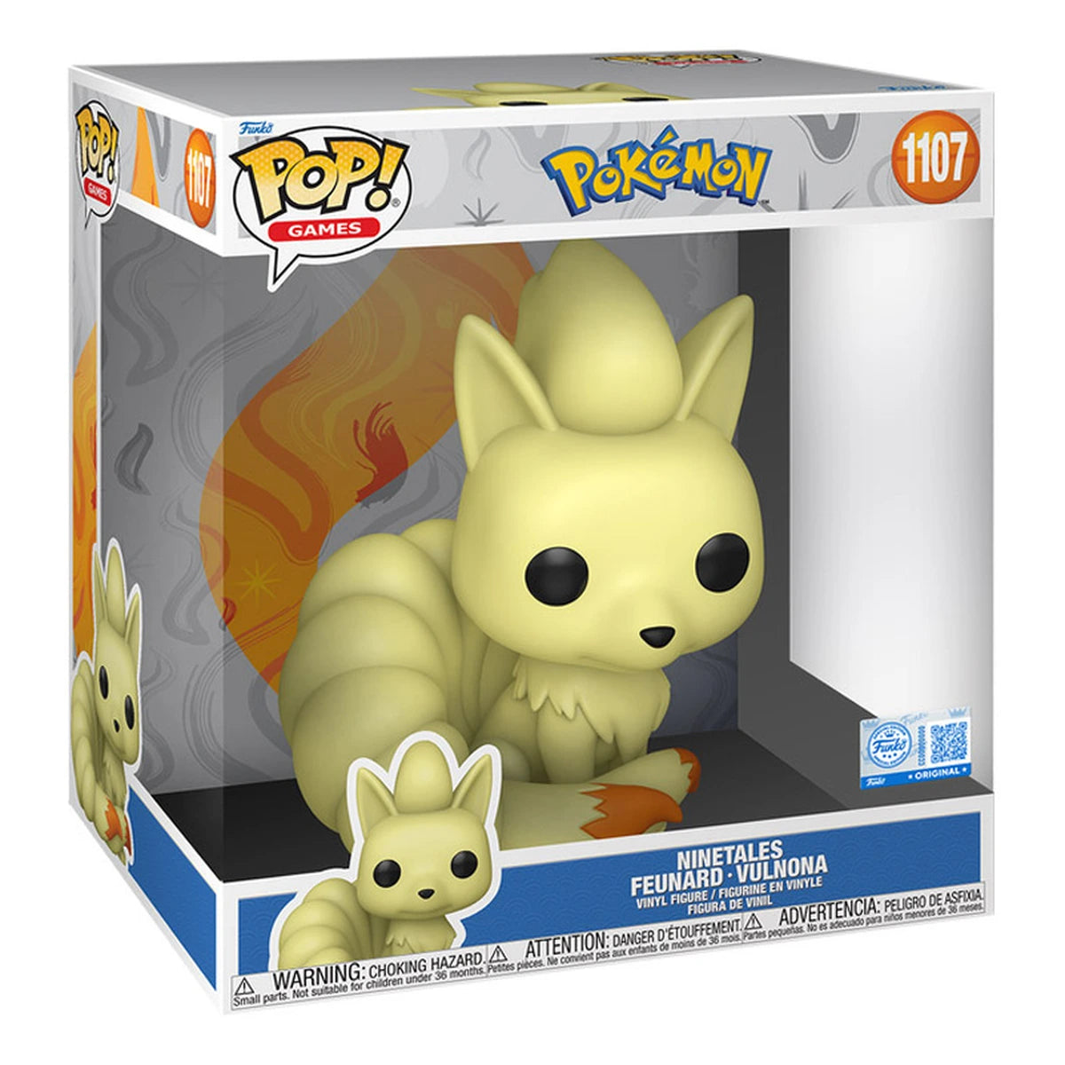 Pokemon Pop Jumbo Ninetales Feunard 25Cm - Image 1